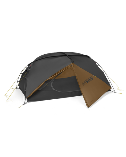Mountain Star 2 Person Tent | Gunmetal-Camel