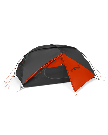 Mountain Star 2 Person Tent | Gunmetal-Camel