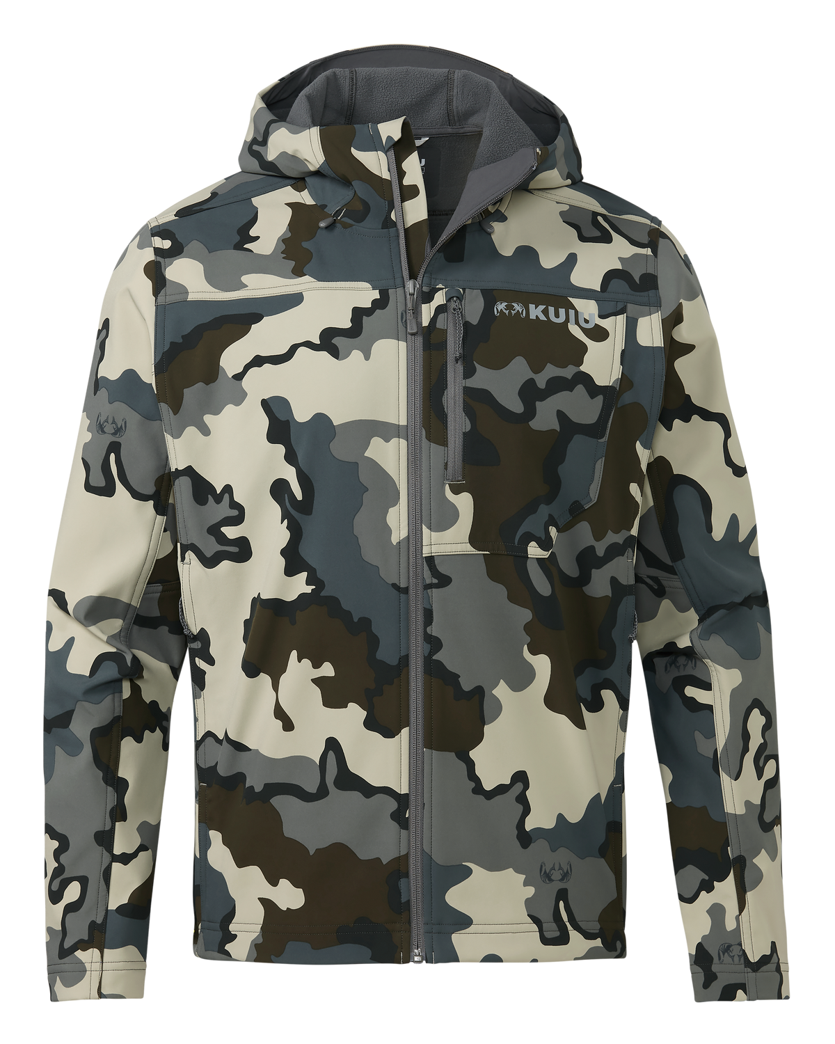 Alpine Hooded Jacket | Ash