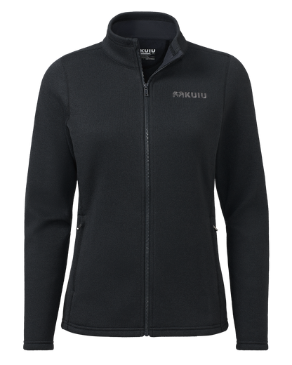 Women's Base Camp Full Zip Sweater | Black