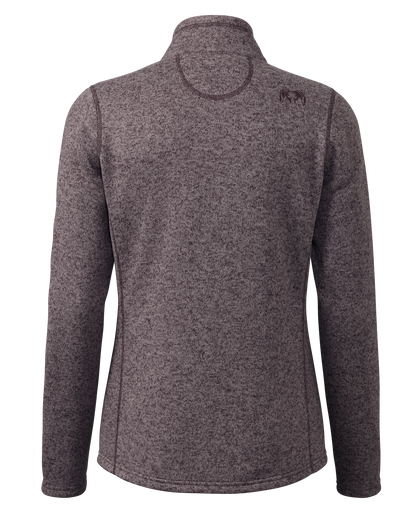 Women's Base Camp Full Zip Sweater | Woodsmoke Heather