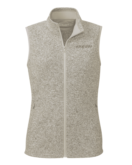 Women's Base Camp Sweater Vest | Woodsmoke Heather