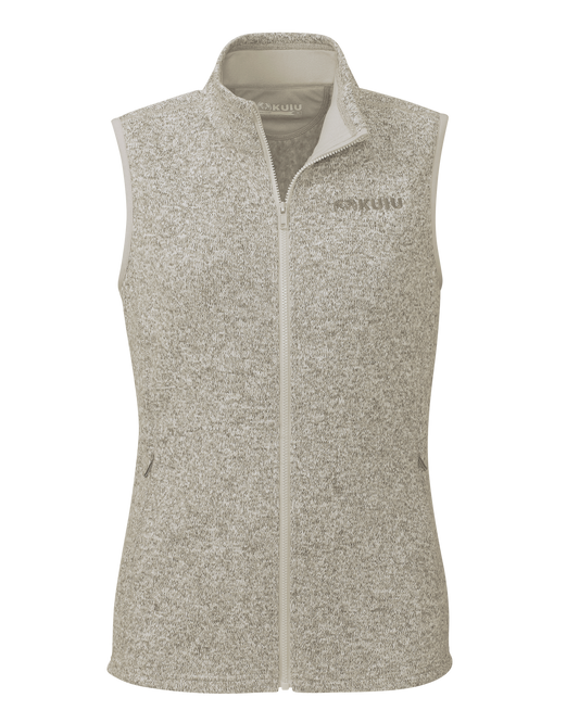 Women's Base Camp Sweater Vest | Woodsmoke Heather