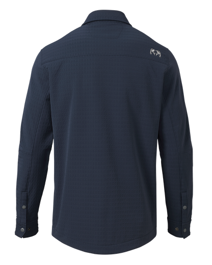 Blockfield Fleece Shirt Jacket | Gunmetal