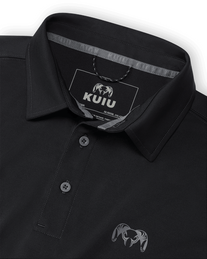 KUIU Performance Polo | Heather Black