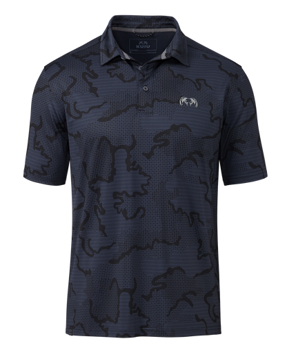 KUIU Performance Polo | Heather Black