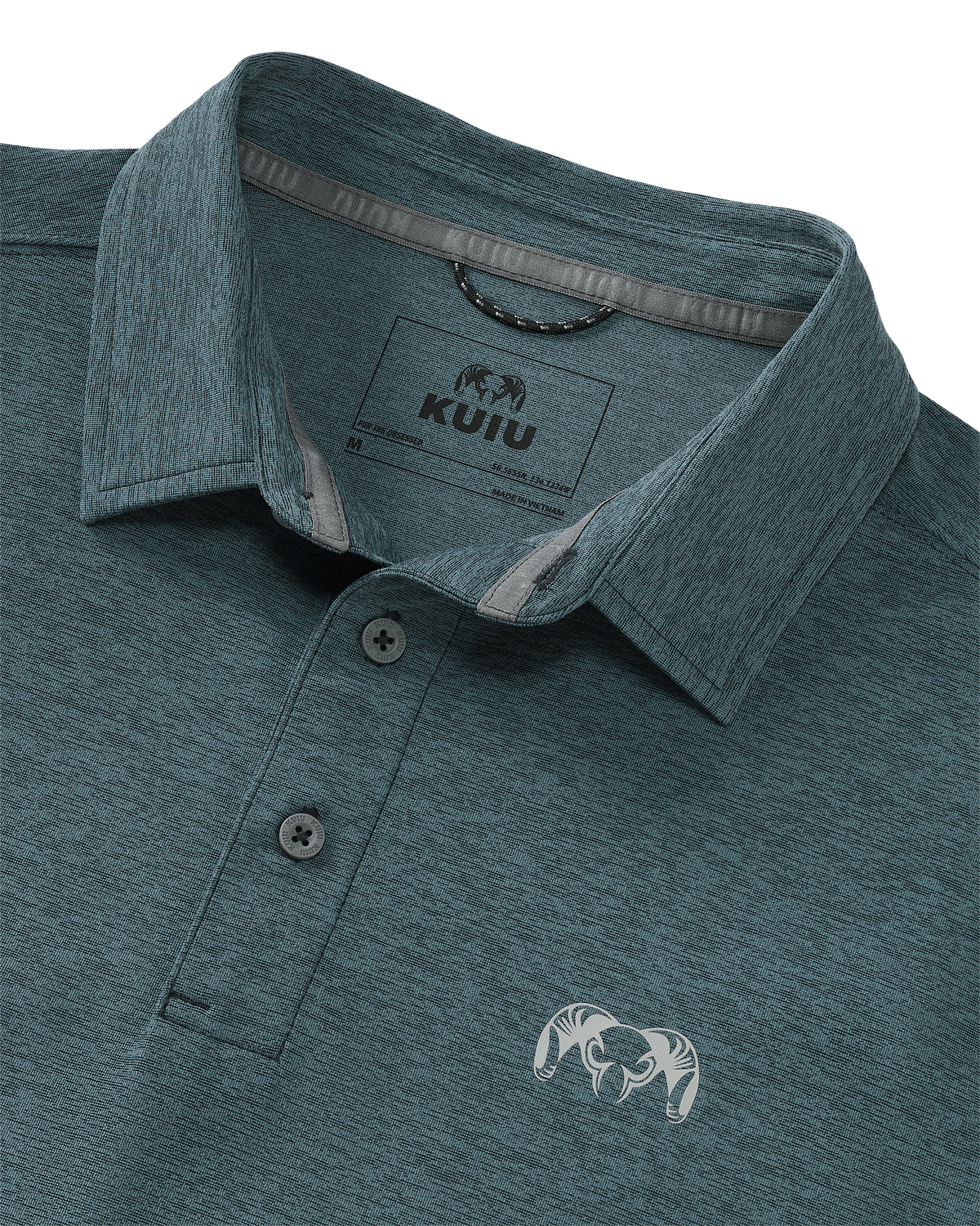 KUIU Performance Polo | Heather Black