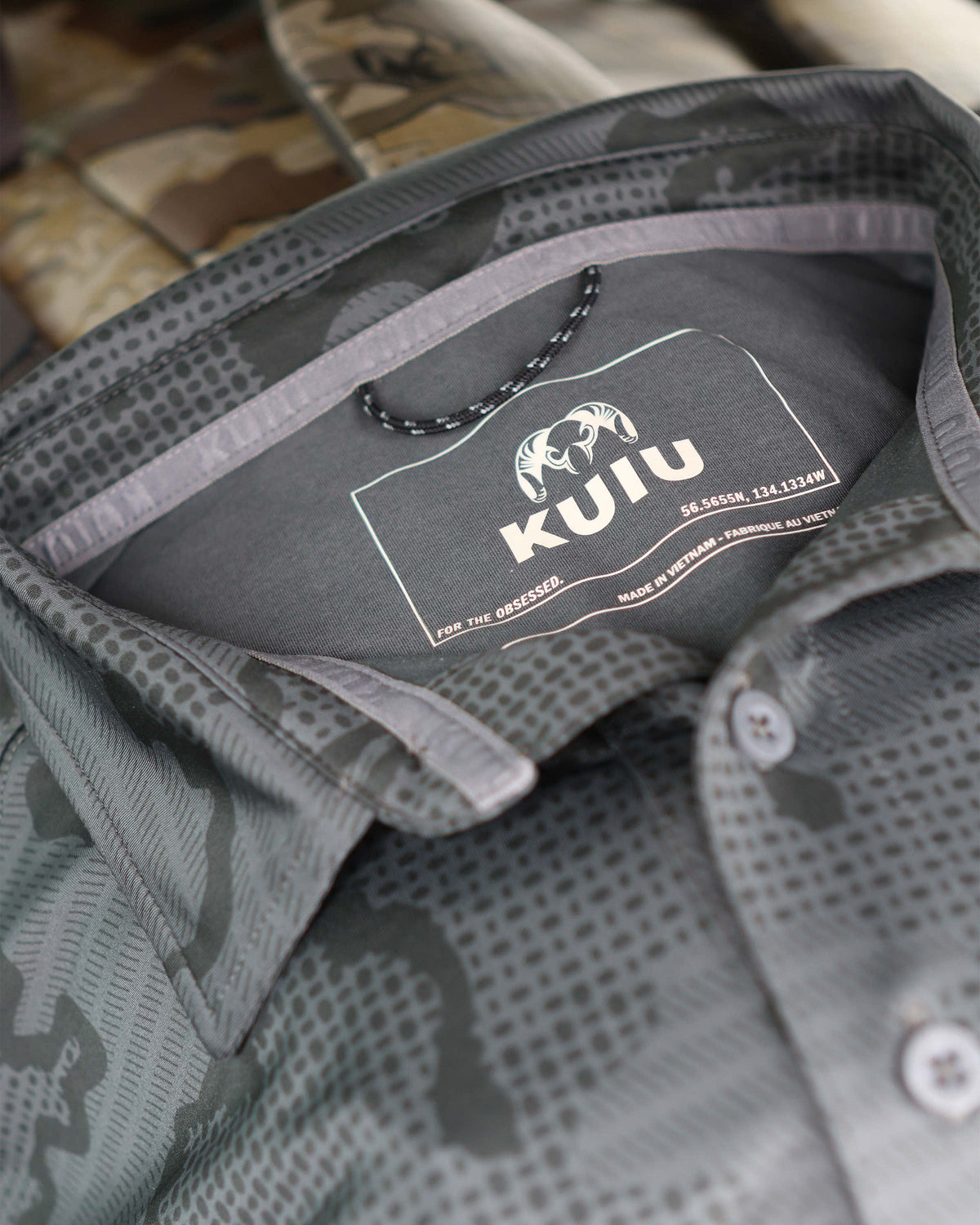 KUIU Performance Polo | Heather Black