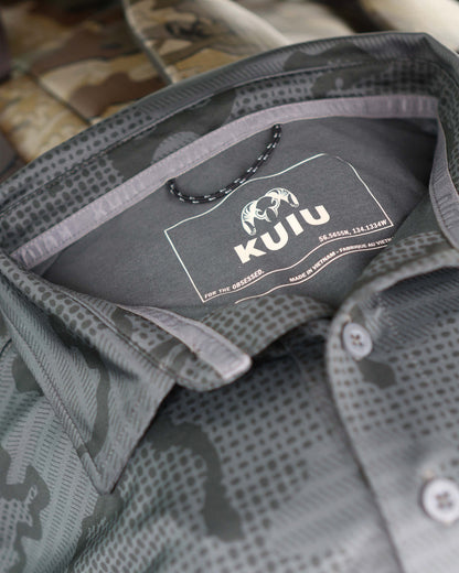 KUIU Performance Polo | Heather Black
