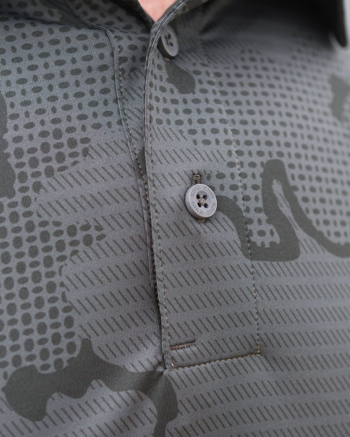 KUIU Performance Polo | Heather Black