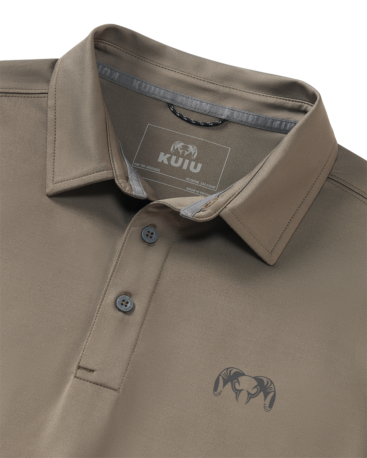 KUIU Performance Polo | Heather Black