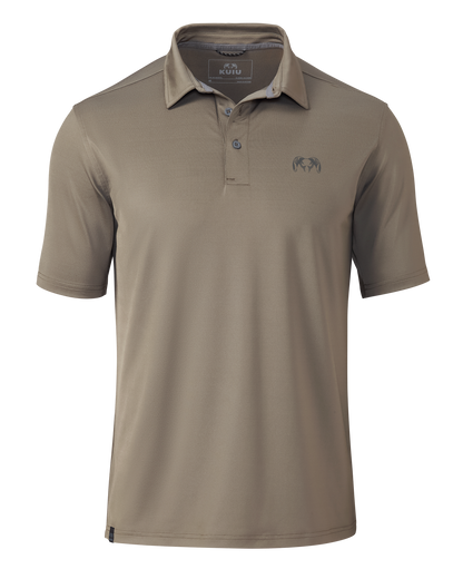 KUIU Performance Polo | Heather Black
