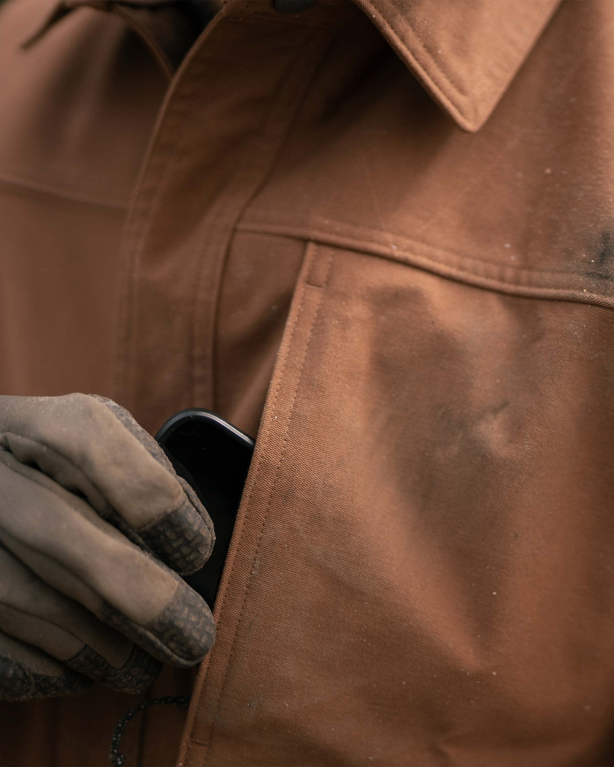 Outlet Brawley Canvas Jacket | Gunmetal