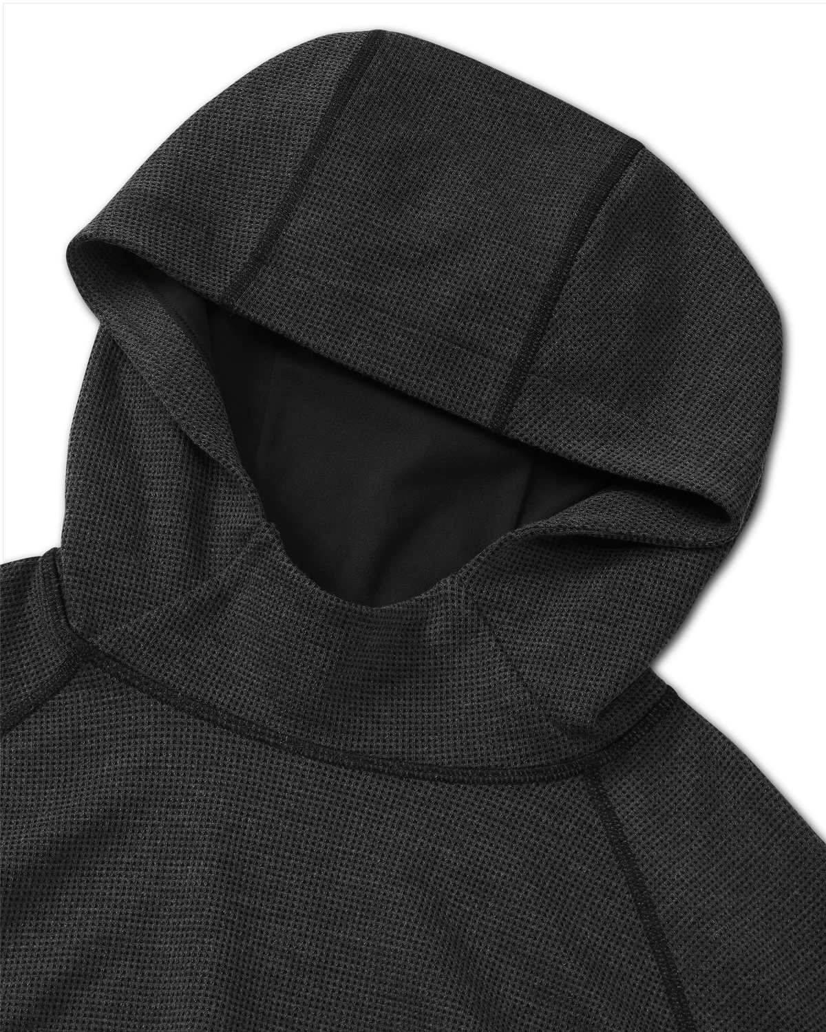 Canyon Waffle Hoodie | Steel Blue Heather