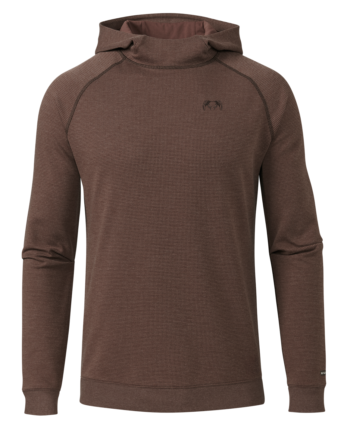 Canyon Waffle Hoodie | Steel Blue Heather