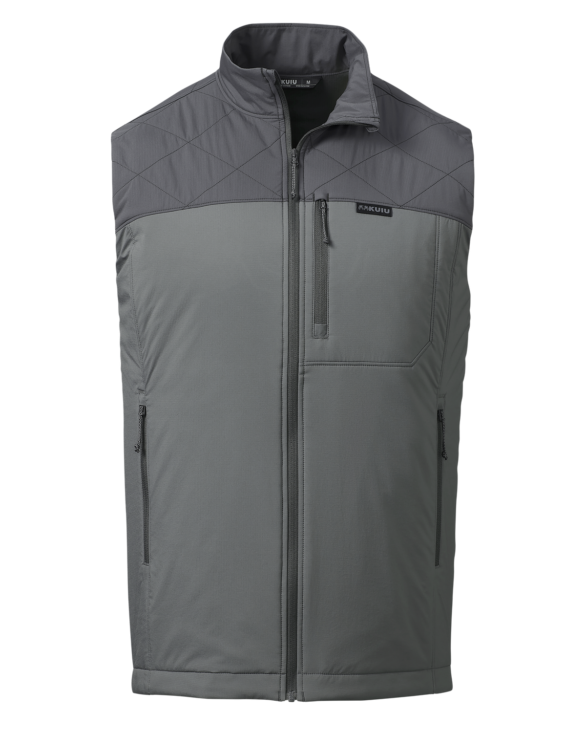 Transit Packable Vest | Black/Gunmetal