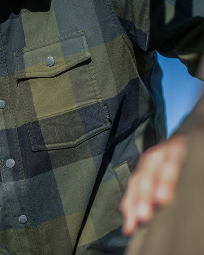 Field Flannel Fleece Shirt Jacket | Valo Plaid