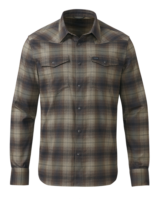 Laredo LS Shirt | Vias Ombre Plaid