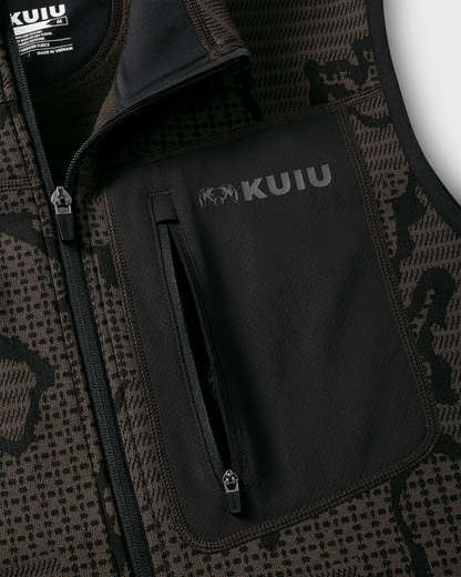 Outland Fleece Vest | Ash Tonal