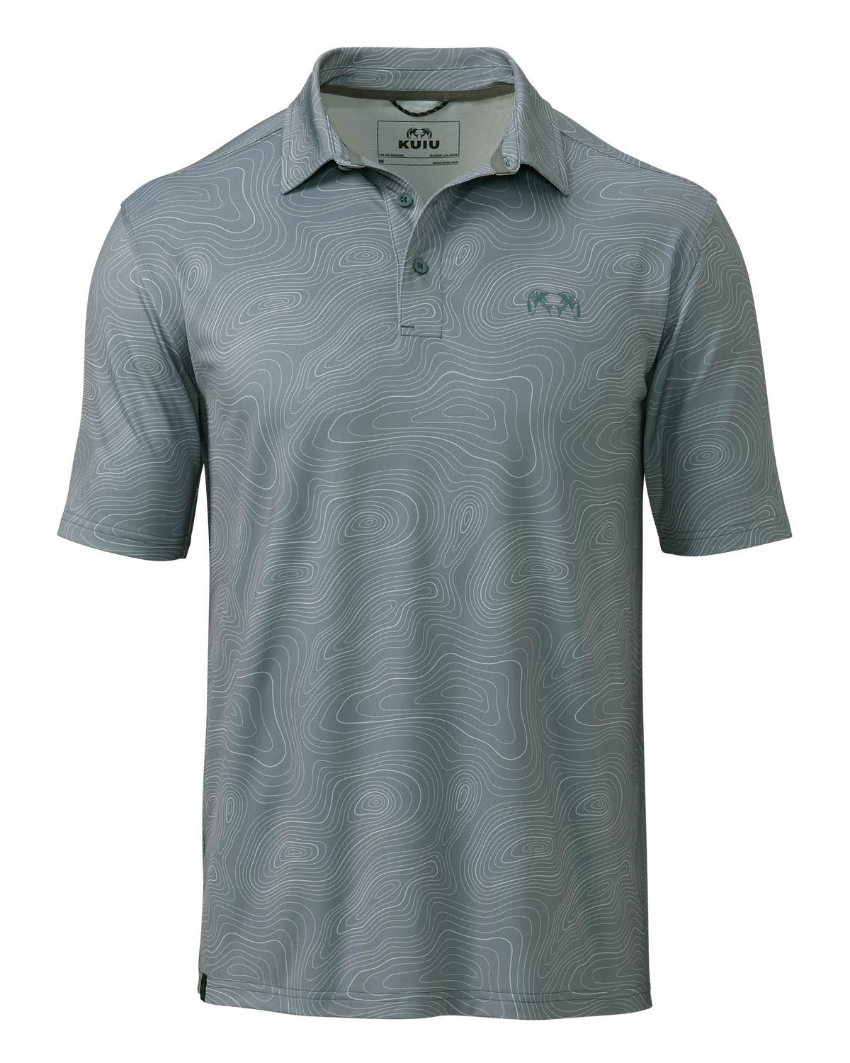 KUIU Performance Polo | Heather Black
