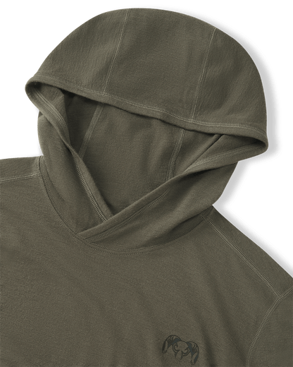ULTRA Merino 120 LT LS Hoodie | Verde