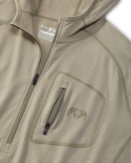 ULTRA Merino 145 Zip-T Hunting Hoodie | Vias