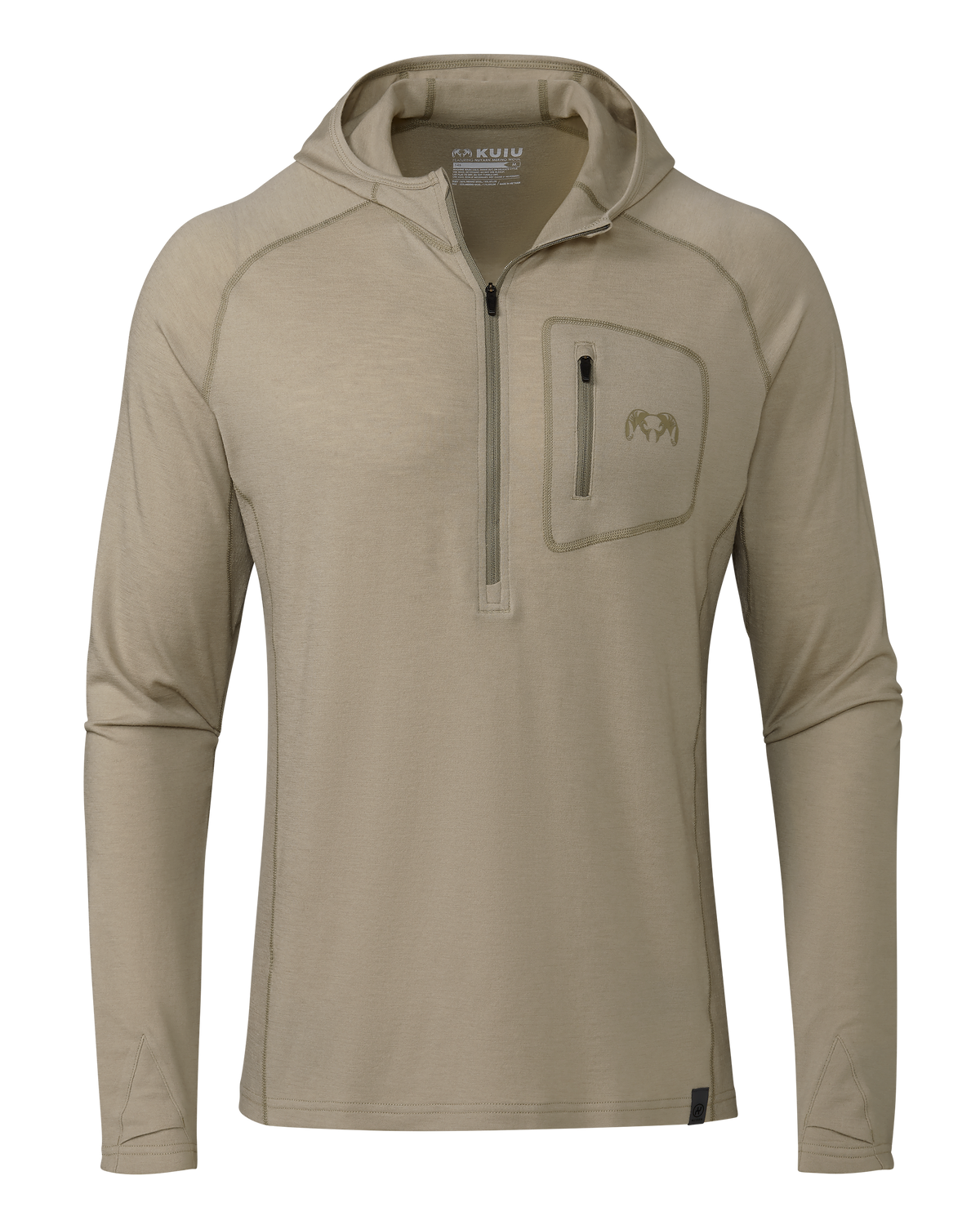 ULTRA Merino 145 Zip-T Hunting Hoodie | Verde
