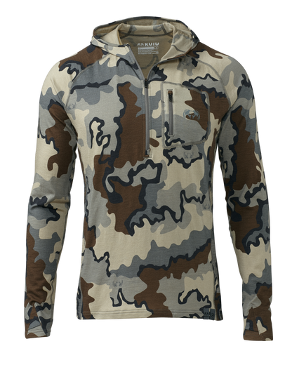 ULTRA Merino 145 Zip-T Hunting Hoodie | Verde