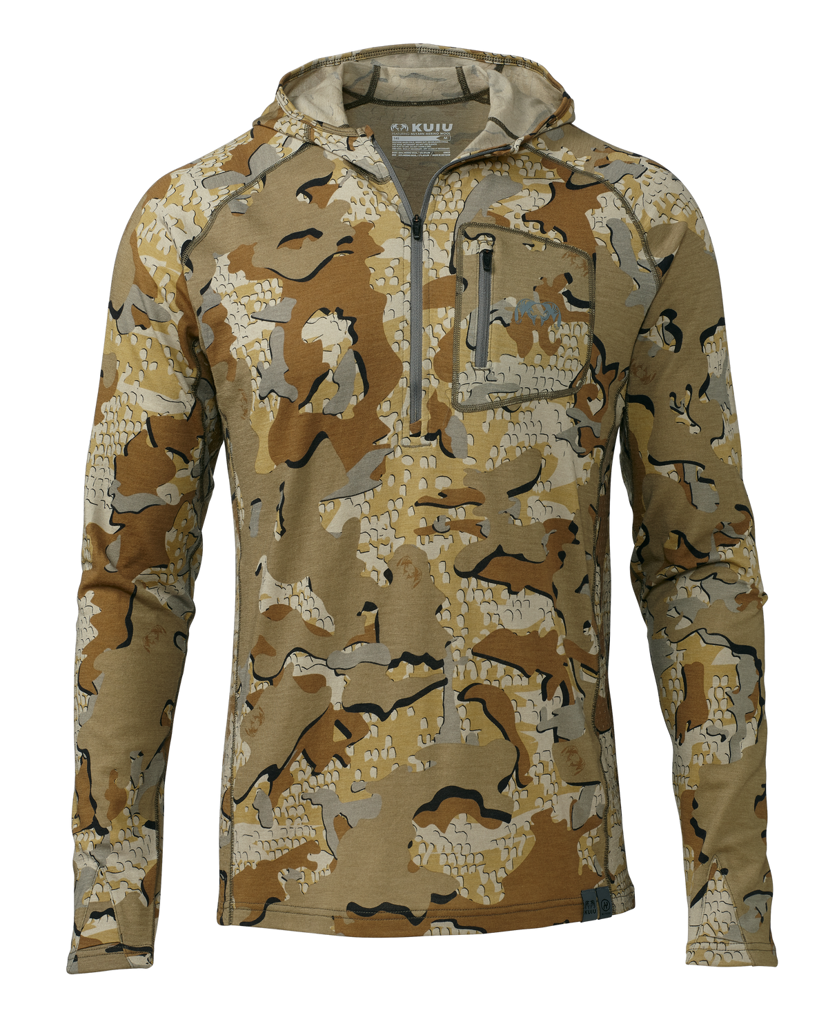 ULTRA Merino 145 Zip-T Hunting Hoodie | Vias