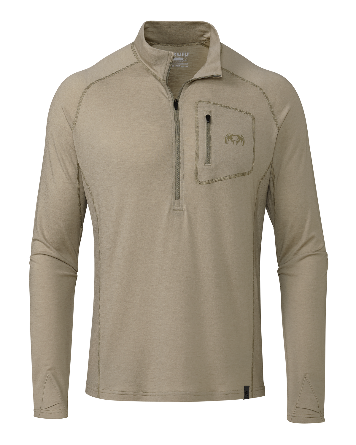 ULTRA Merino 145 Zip-T Hunting Shirt | Gunmetal