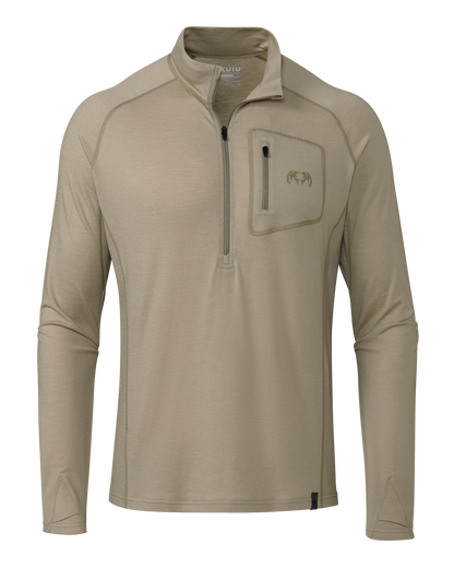 ULTRA Merino 145 Zip-T Hunting Shirt | Gunmetal