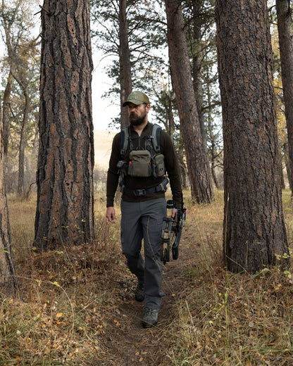 ULTRA Merino 145 Zip-T Hunting Shirt | Gunmetal