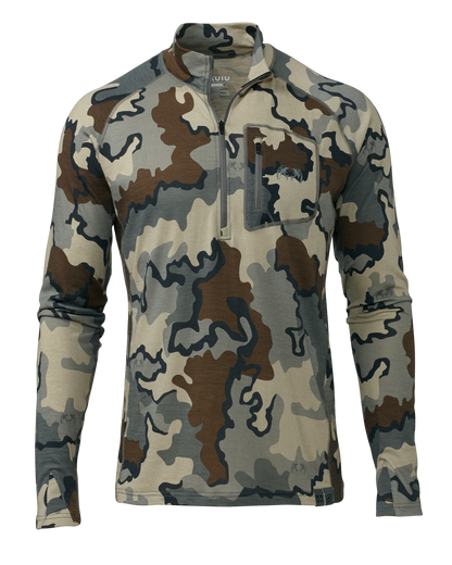 ULTRA Merino 145 Zip-T Hunting Shirt | Gunmetal