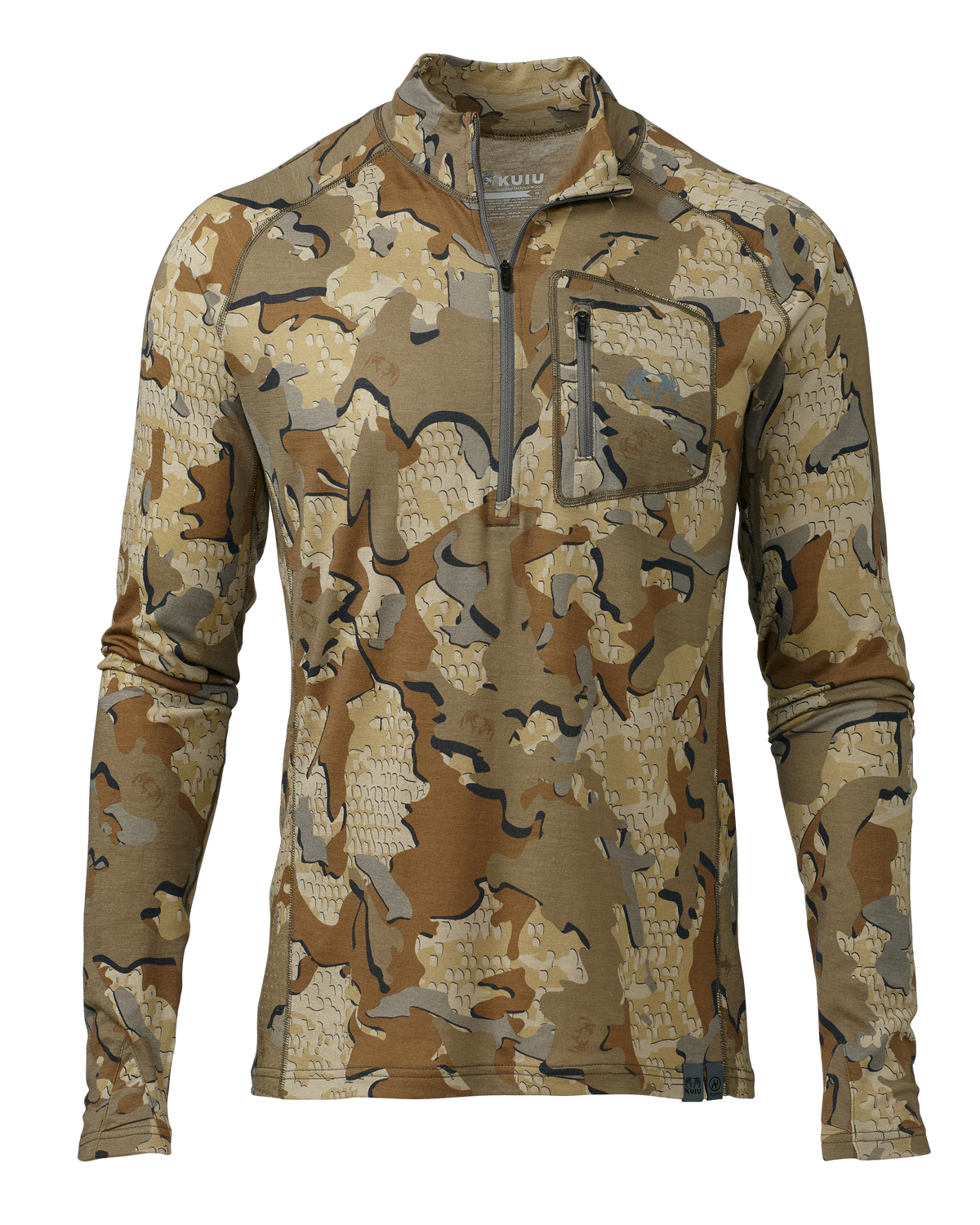 ULTRA Merino 145 Zip-T Hunting Shirt | Gunmetal