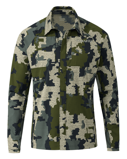 Tiburon Hybrid Snap Shirt | Verde