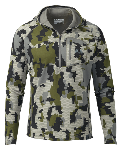 PRO Merino 200 Zip-T Hoodie | Ash