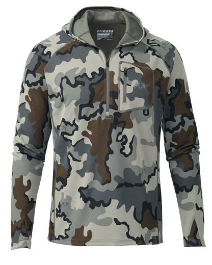PRO Merino 200 Zip-T Hoodie | Ash