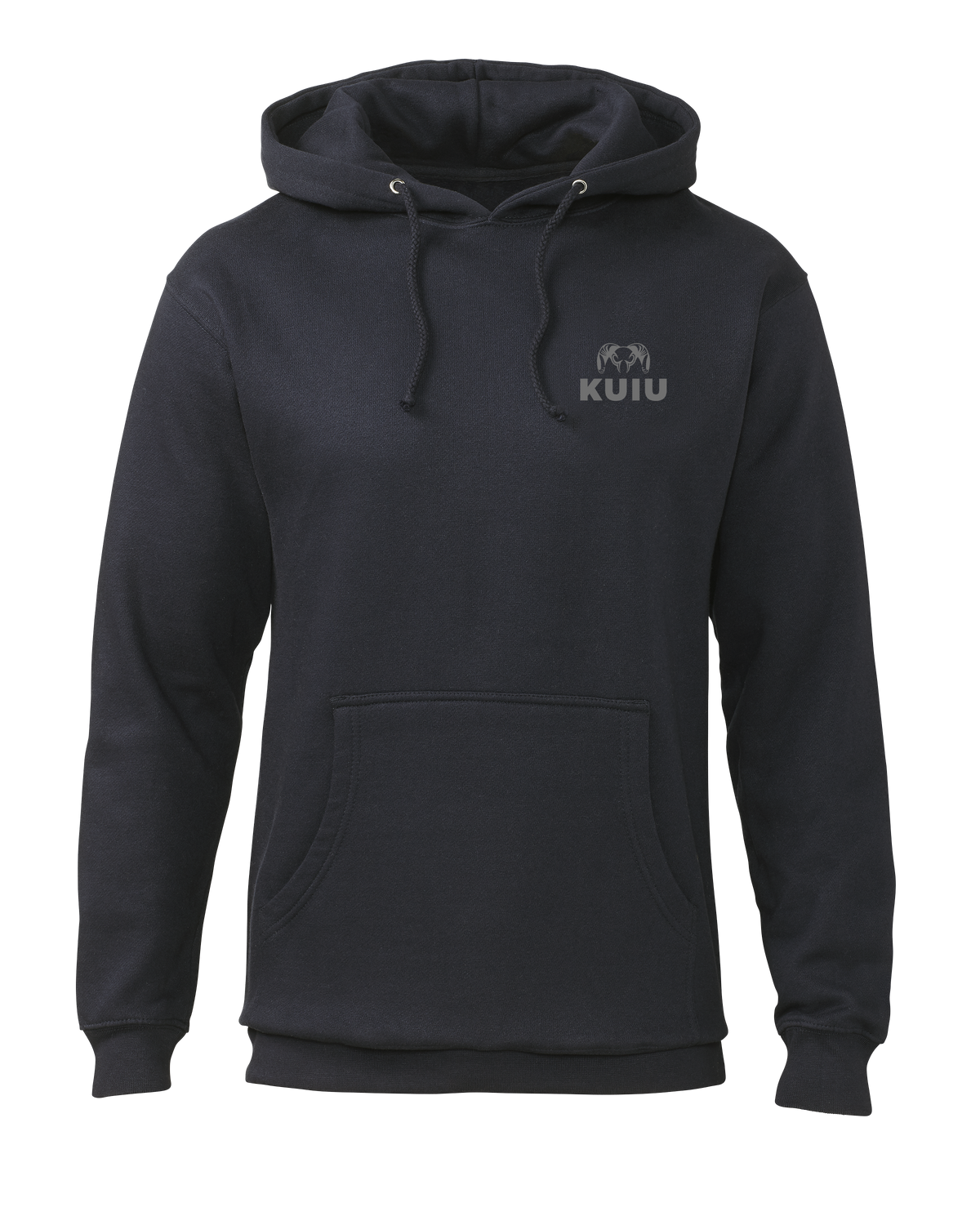 KUIU Topo Back Logo Hoodie | Charcoal