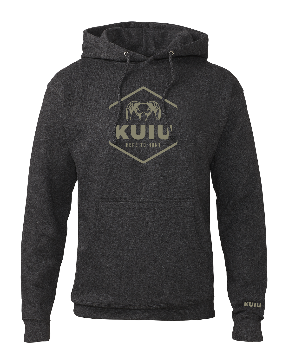 Outlet KUIU Stacked Here to Hunt Hoodie | Black