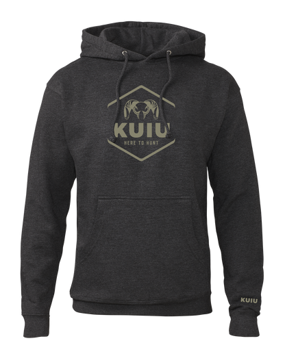 Outlet KUIU Stacked Here to Hunt Hoodie | Black