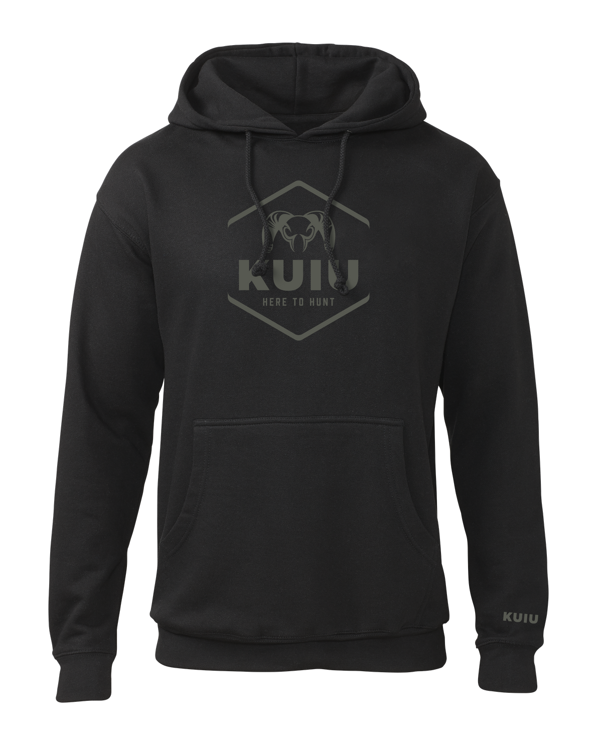 Outlet KUIU Stacked Here to Hunt Hoodie | Black
