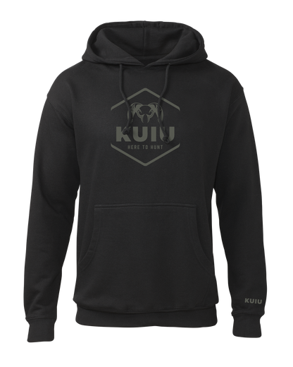 Outlet KUIU Stacked Here to Hunt Hoodie | Black