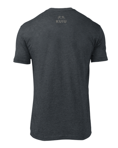 KUIU Here to Hunt Logo T-Shirt | Charcoal