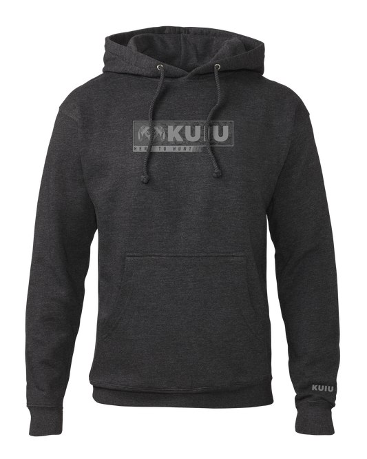 Outlet KUIU Here to Hunt Gritstone Hoodie | Charcoal
