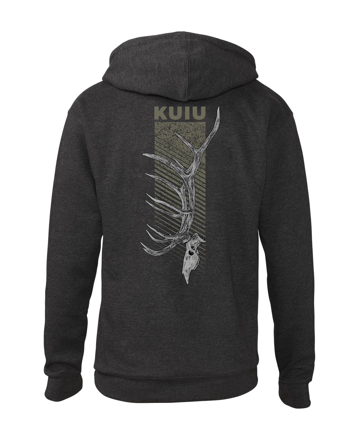 KUIU Elk Skull Hoodie | Army
