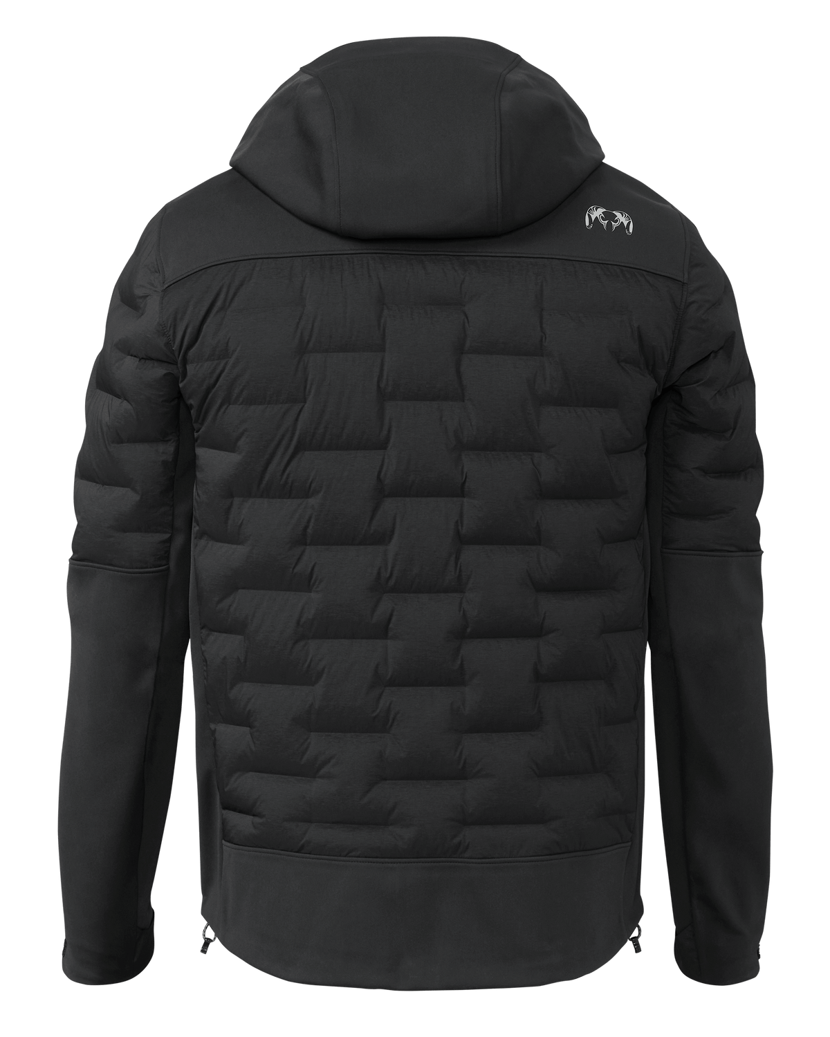Axis Thermal Hybrid Hooded Jacket | Ash