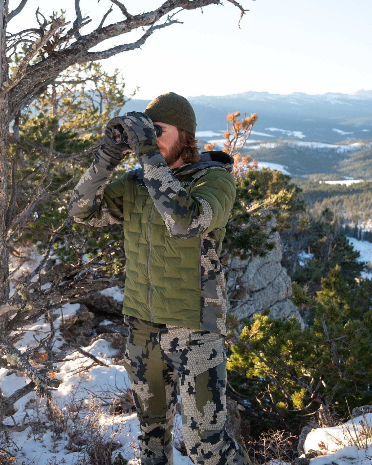 Axis Thermal Hybrid Hooded Jacket | Ash