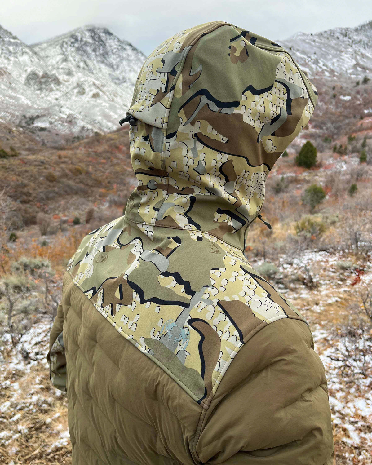 Axis Thermal Hybrid Hooded Jacket | Ash