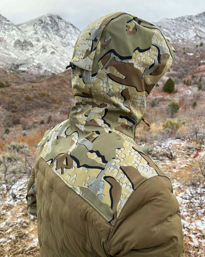 Axis Thermal Hybrid Hooded Jacket | Ash