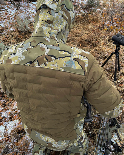 Axis Thermal Hybrid Hooded Jacket | Ash